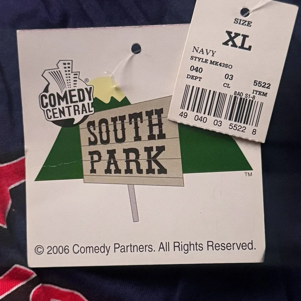 NEW Comedy Central South Park Christmas Special Novelty Boxer Briefs XL 40-42